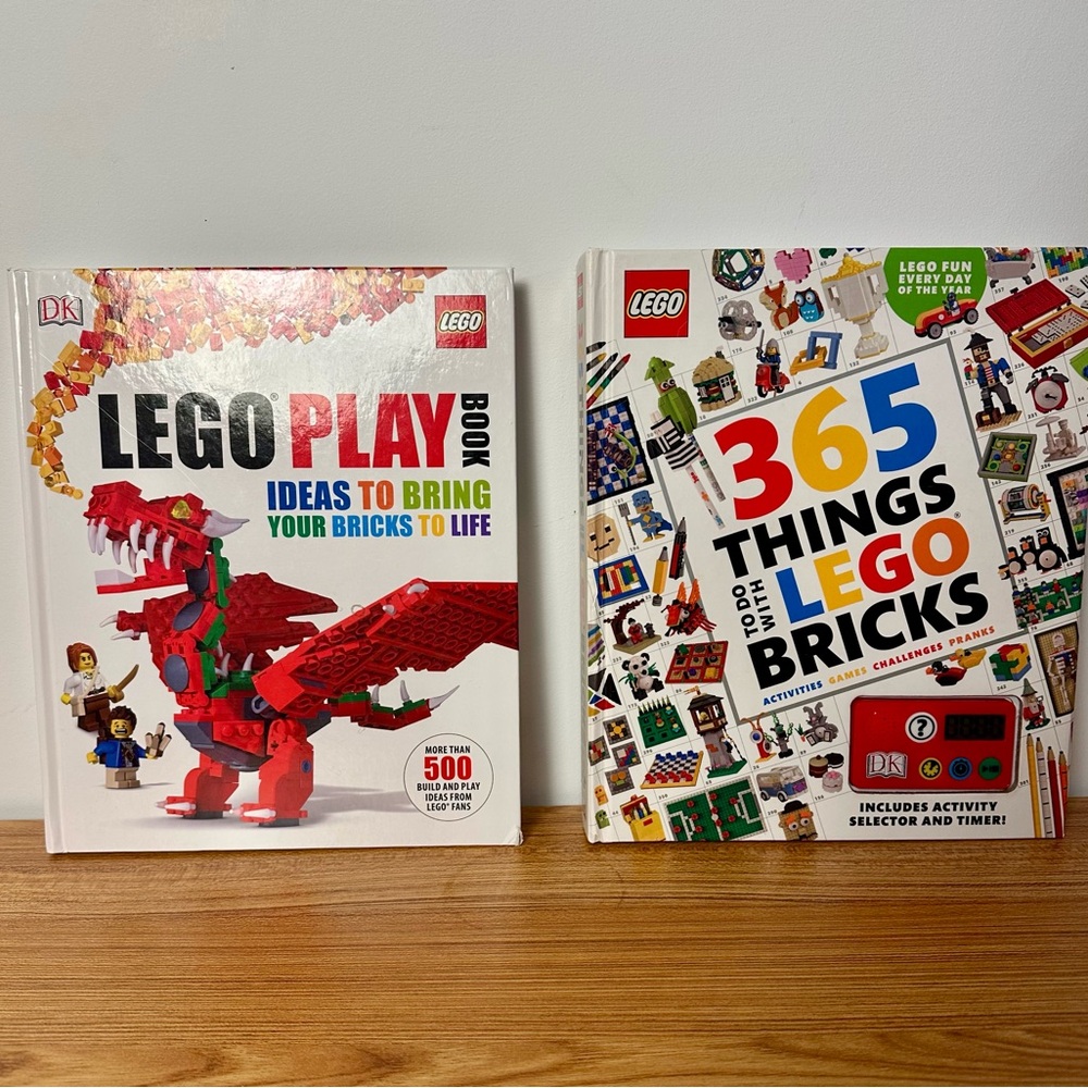 LEGO Play Book and 365 Book Set Preowned